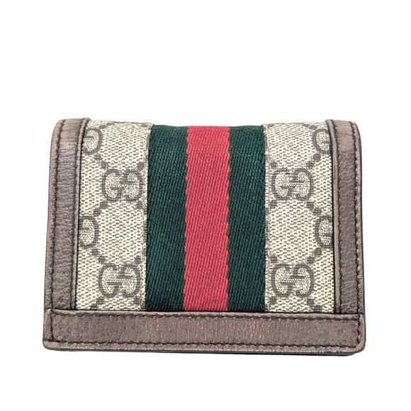 GUCCI Ophidia GG Supreme Compact Wallet - Picture 8 of 10